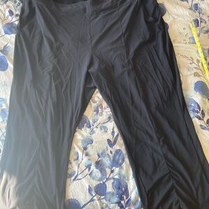 Athleta Black cosmic fit and flare pants